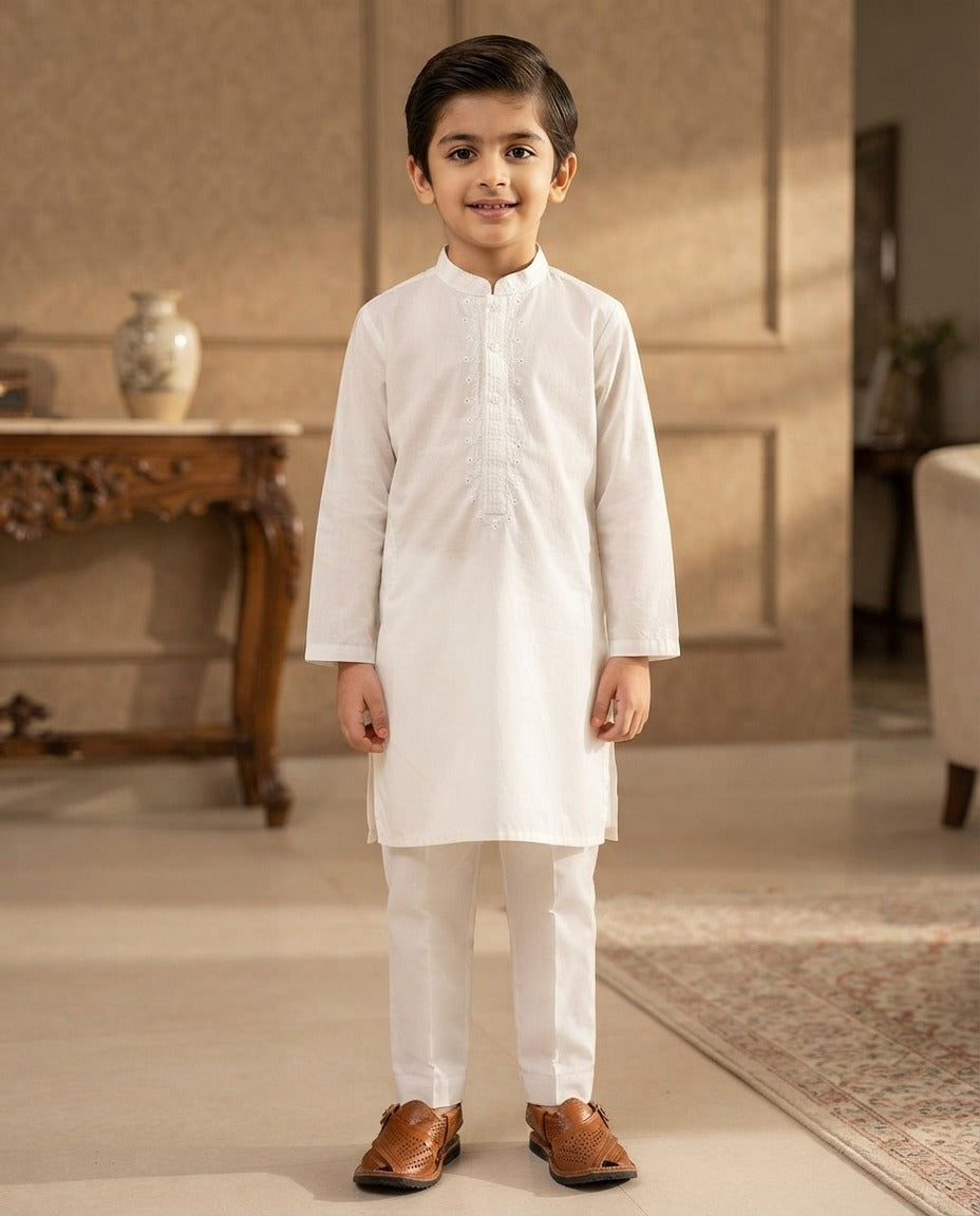 Boy kurta shalwar 9to12m.   Minnie minors