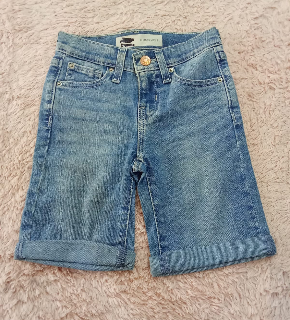 5-6yrs boys denim short..