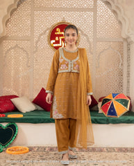 Rang Malang Girls Koti Dress
