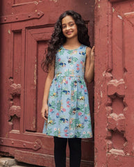 Girls Frock with Tights