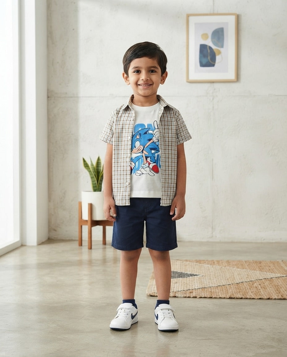 Boys Double Shirt