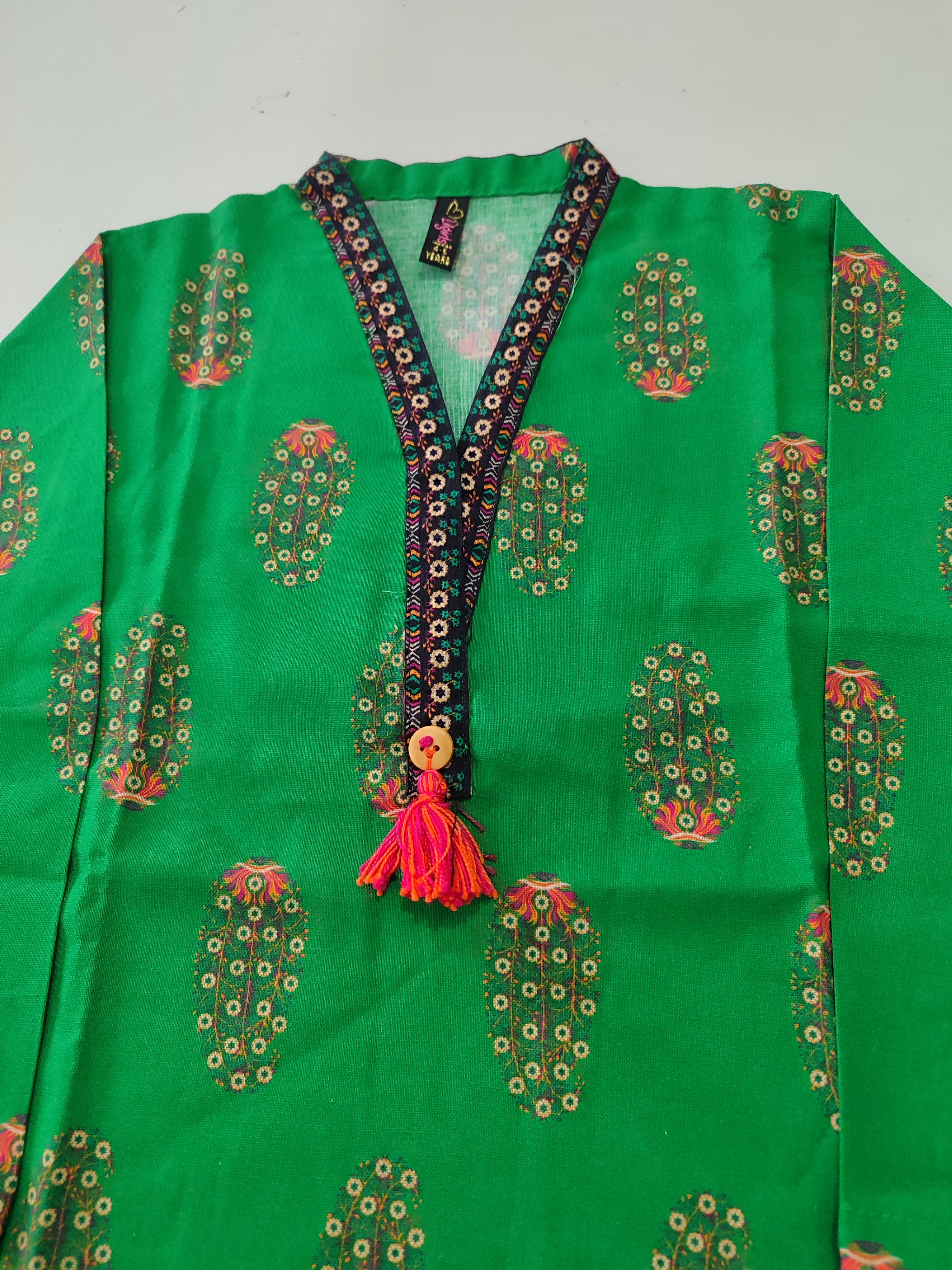 Beechtree girls dress green