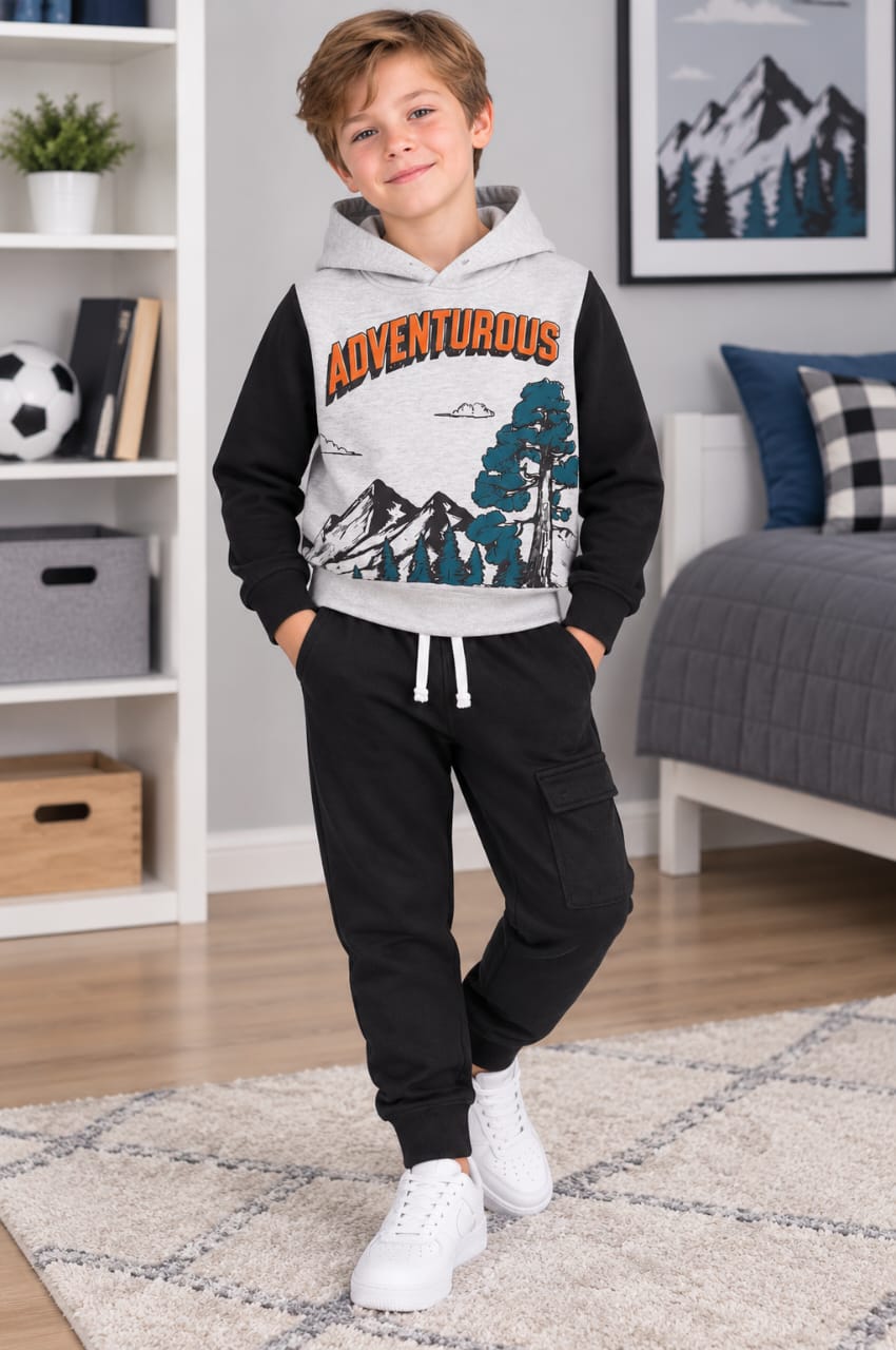 Zara boys hood pair