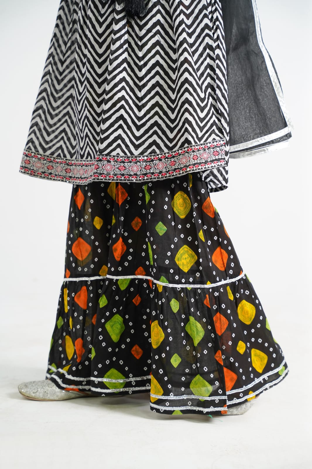 Lily - Chunri Ghrara Dress