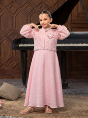Girls (maxi style frock with tights)