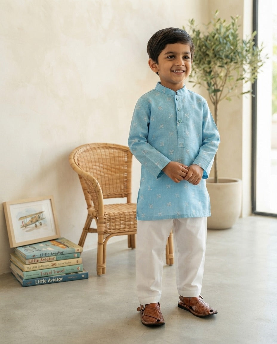 Hopscotch boy kurta