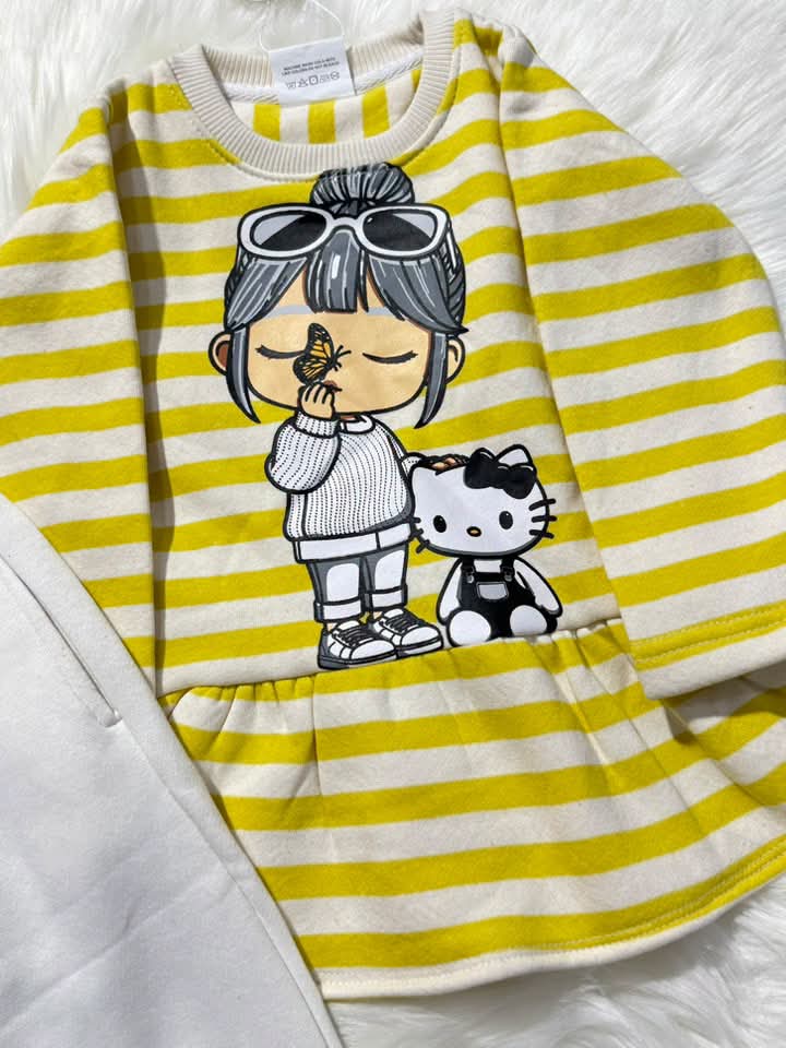 Girls fleece Pair