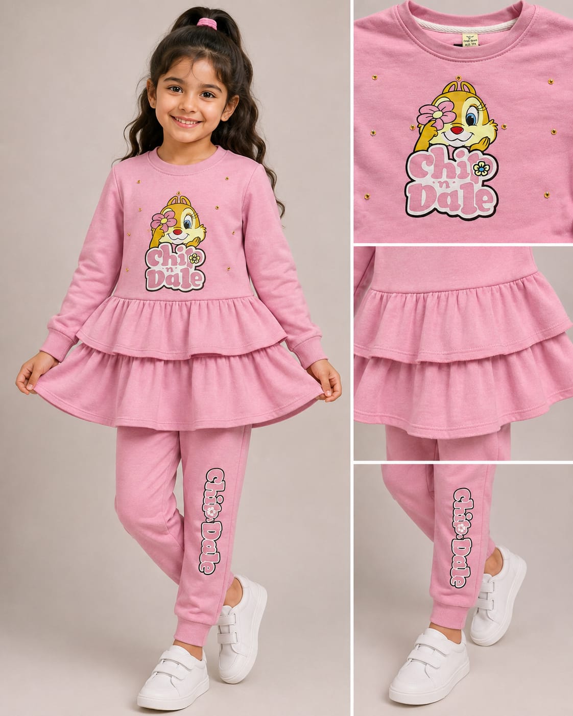Girls fleece pair