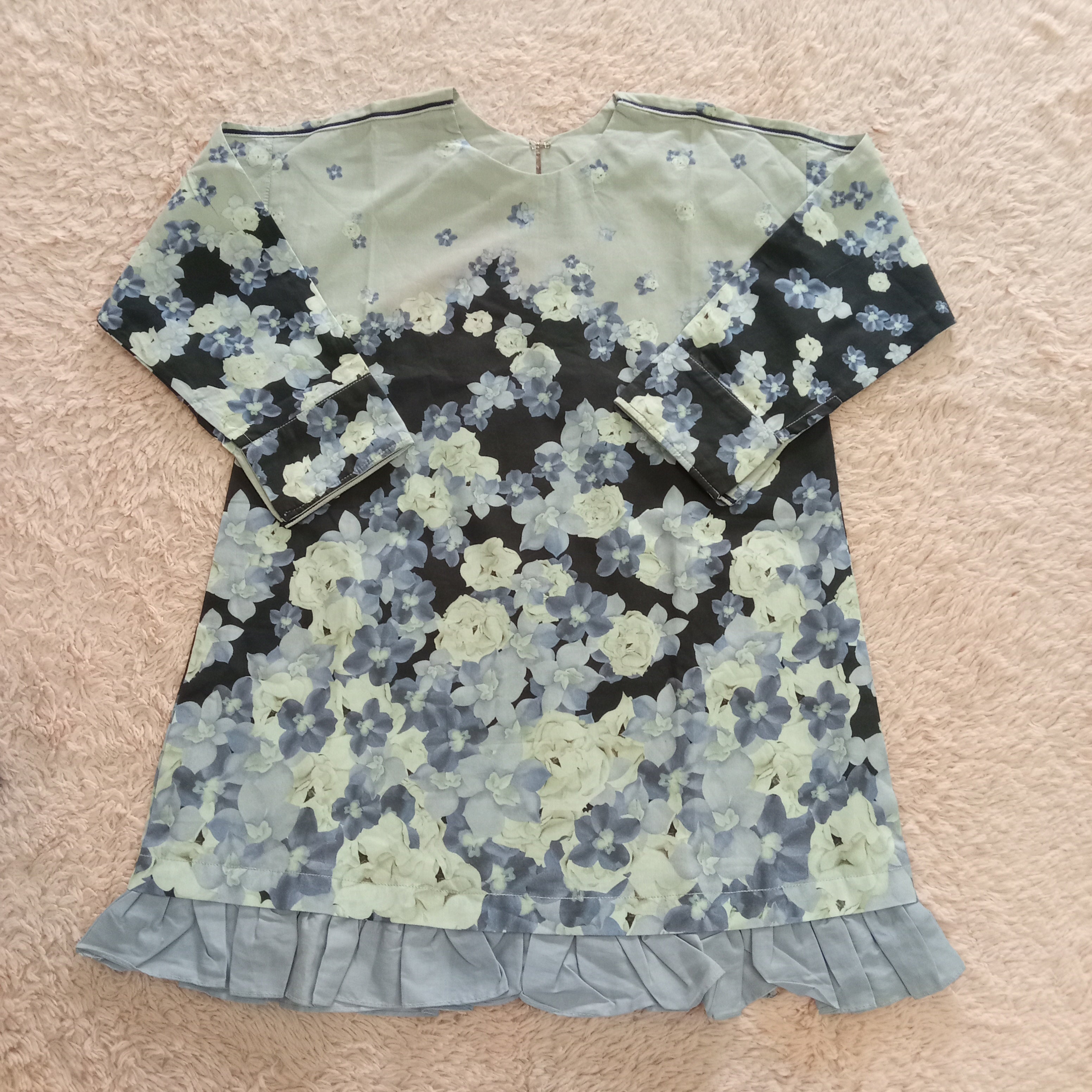 MAK pret girl Kurti grey black (shoot)