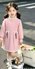 Girls woolen frock