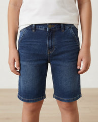 kites  boys denim short..