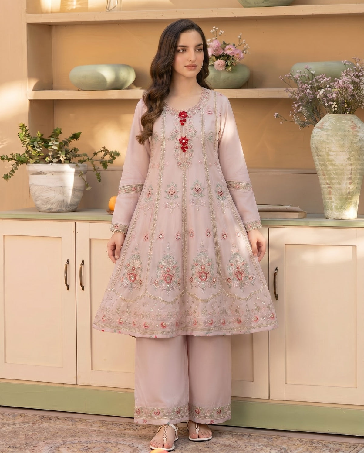 Girls Frock Rang Malang