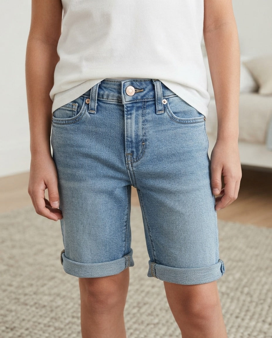 5-6yrs boys denim short..