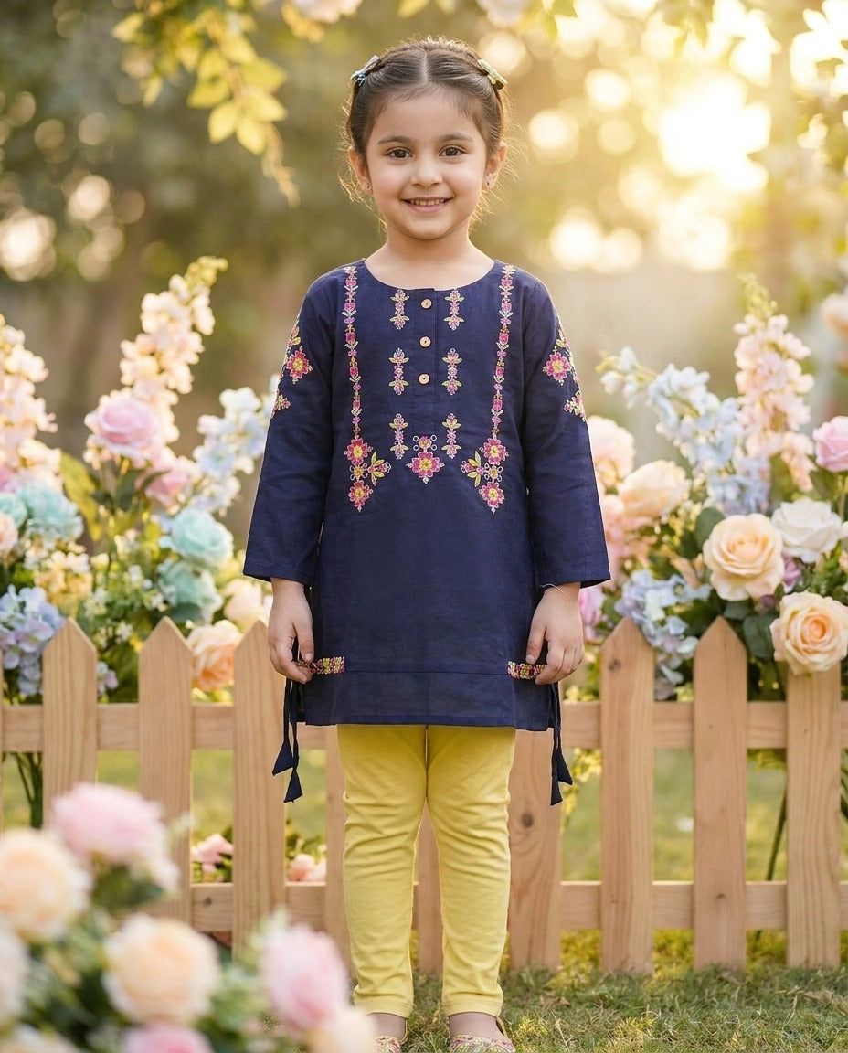 Girls Kurti with Tights