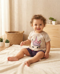 Baby Girl Pair - Shorts & Shirt