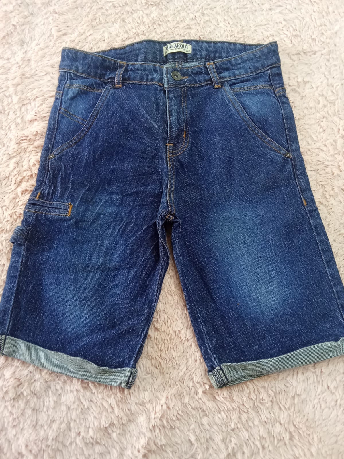 11-12yrs breakout boys denim short..