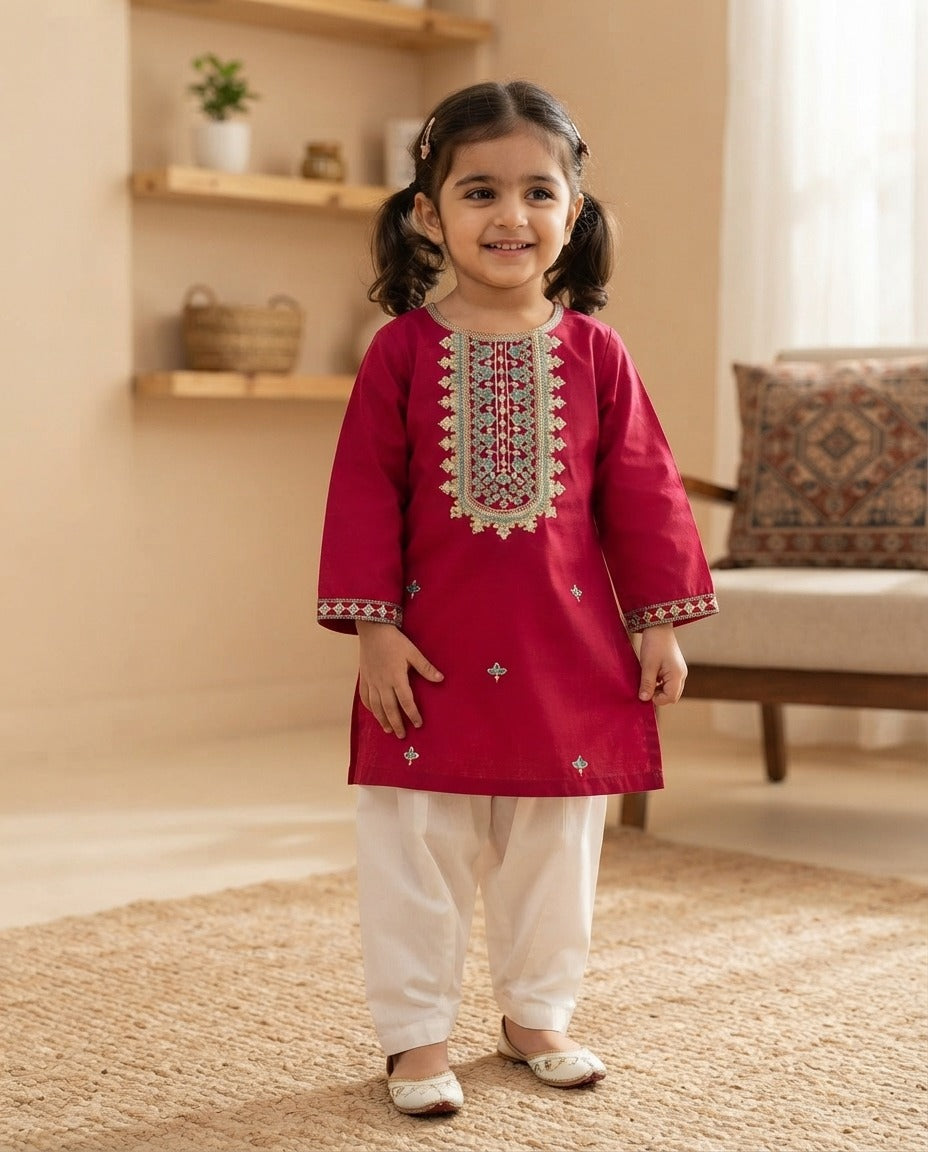 Baby toss girl kurti (3to4yr )