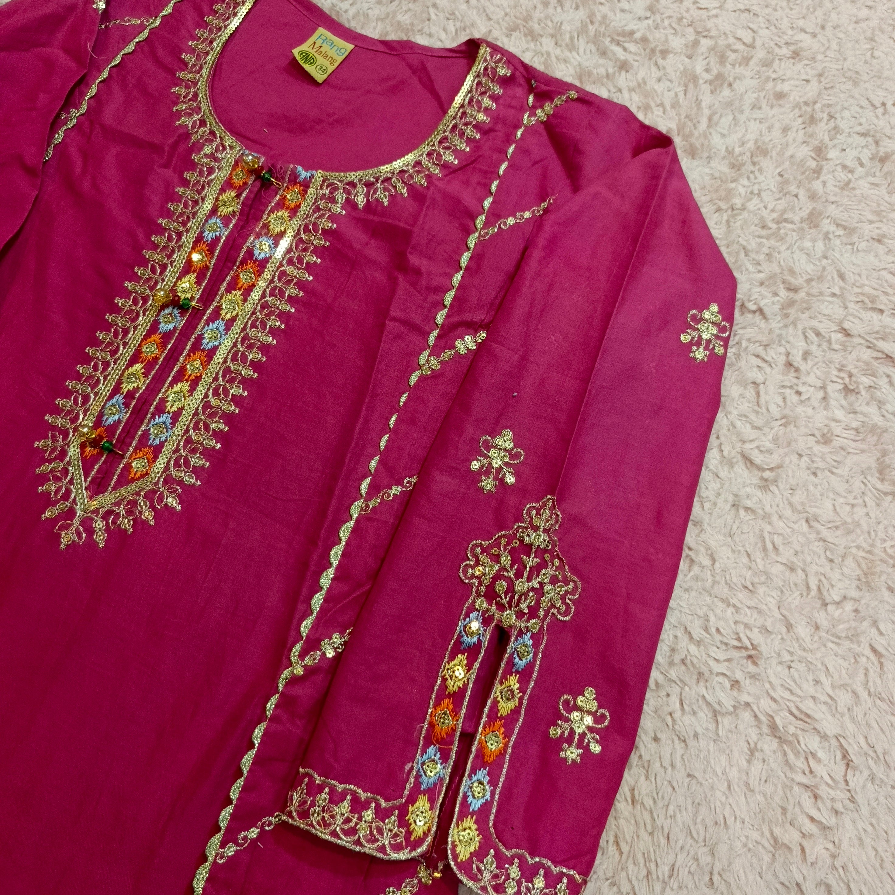 Rang malang girl dress (11to12yr)