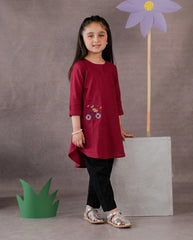 Girls Kurti with Trousers