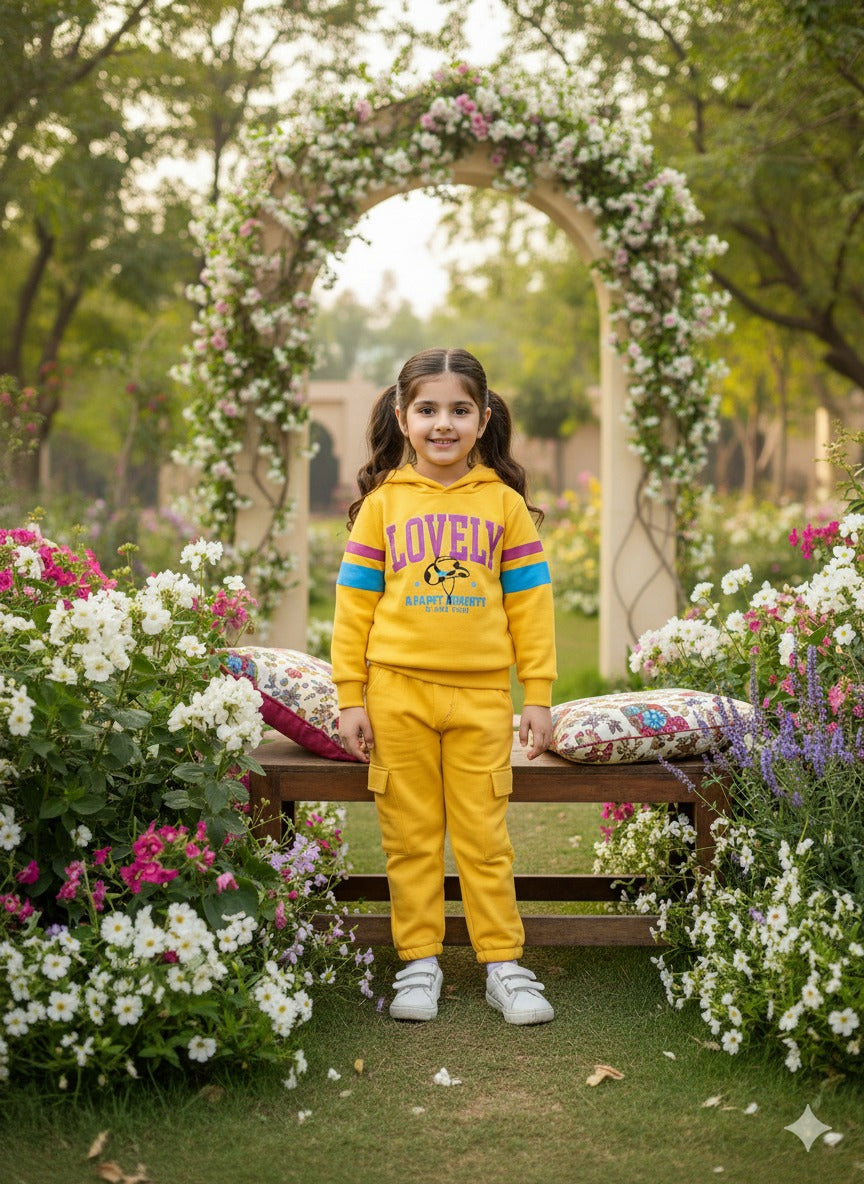 Baby Toss Girls Hood Pair