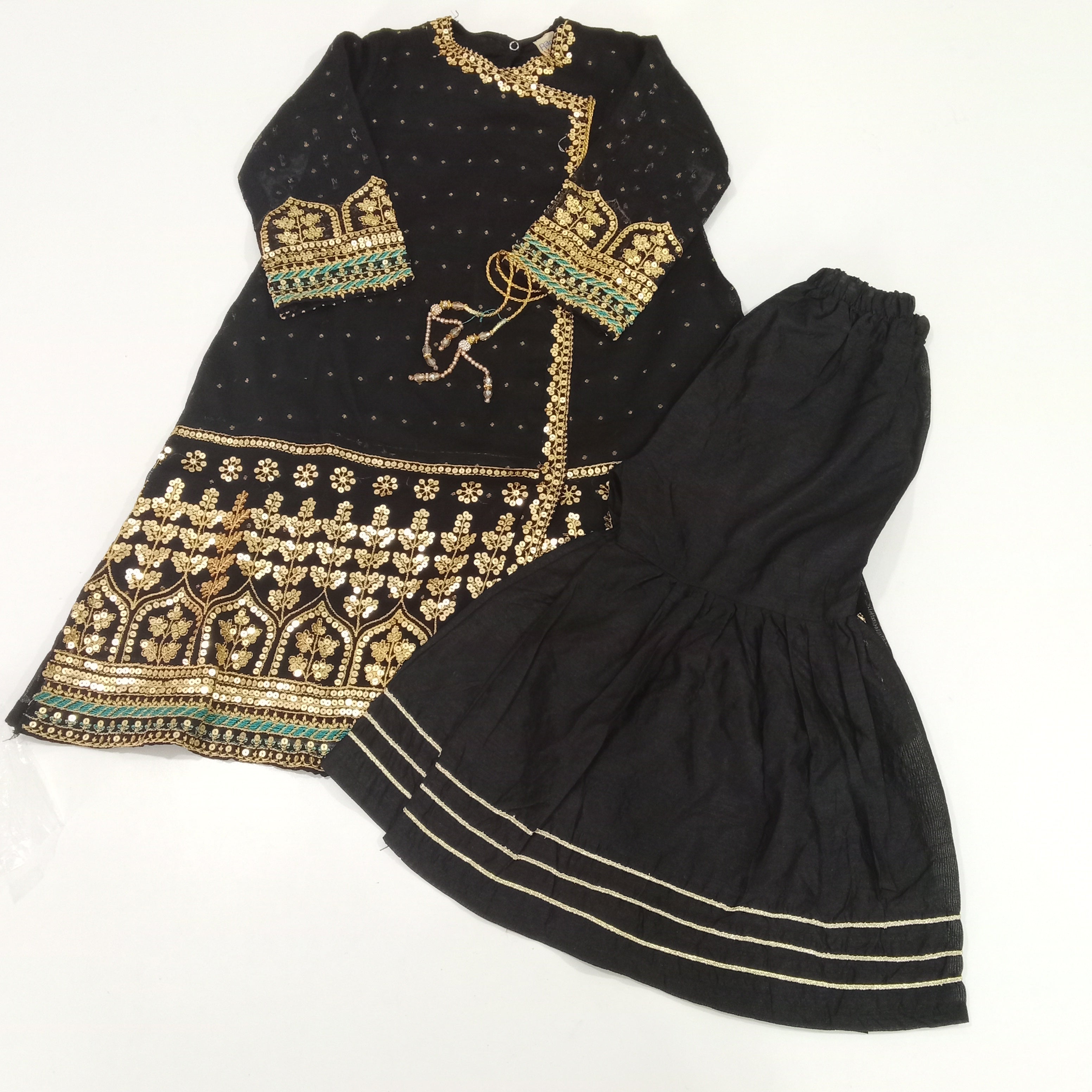 Rang Malang Angrakha Style with Garara
