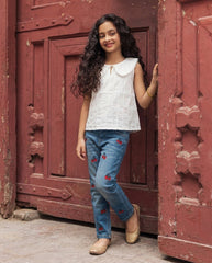 Sapphire Girls top
