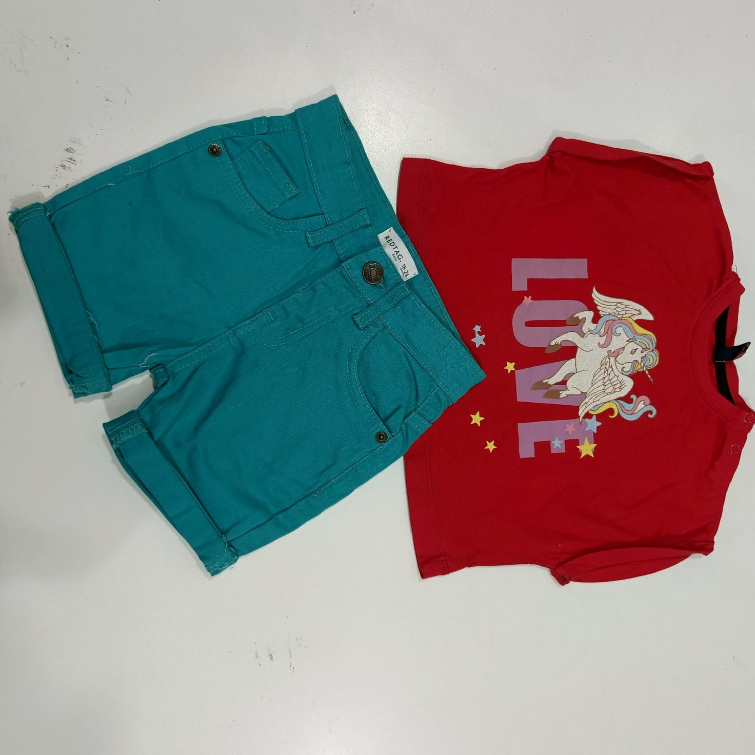 Girl pair with shorts (2to3yr)