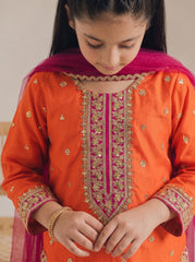 Al qaswa - 3pc girls dress