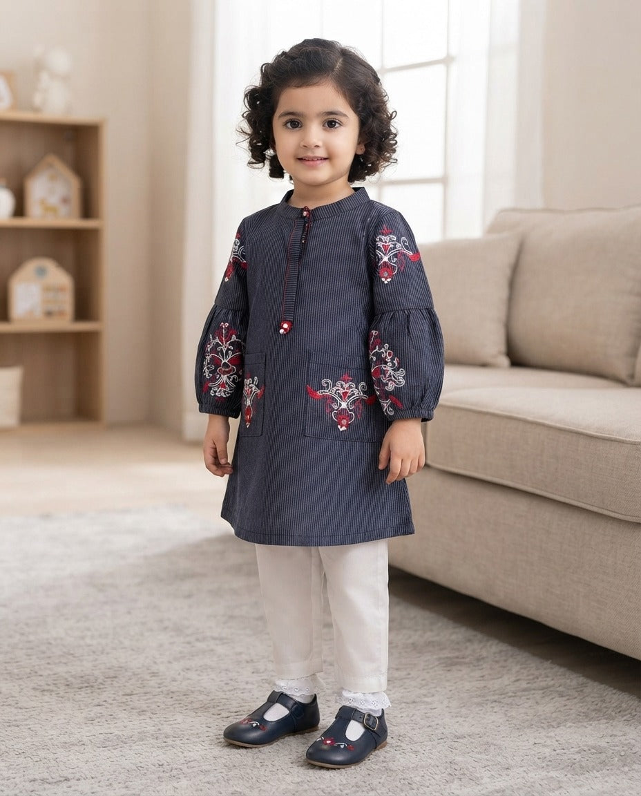 Pepper land girl kurti (3yr)