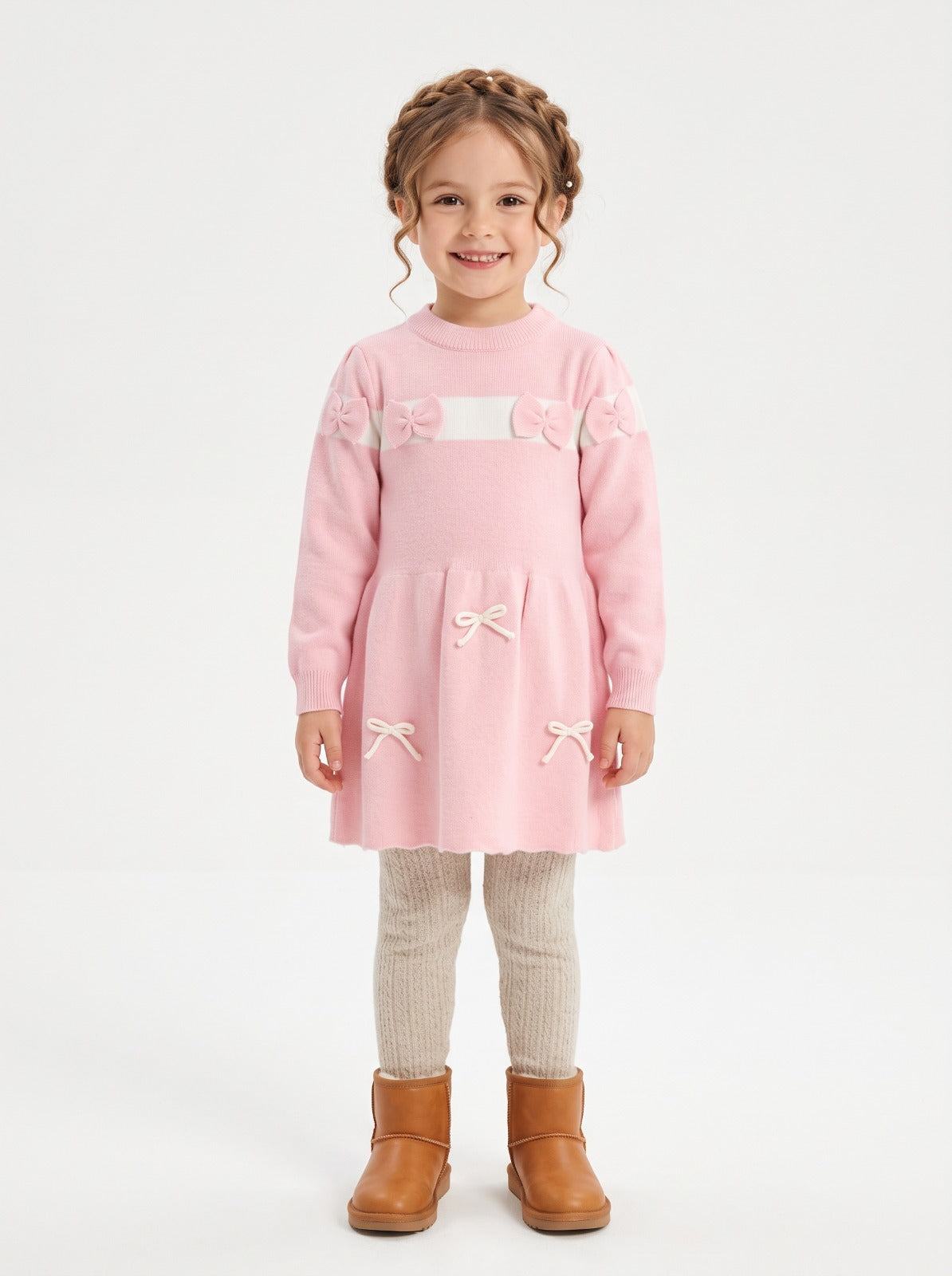 Girls woolen frock