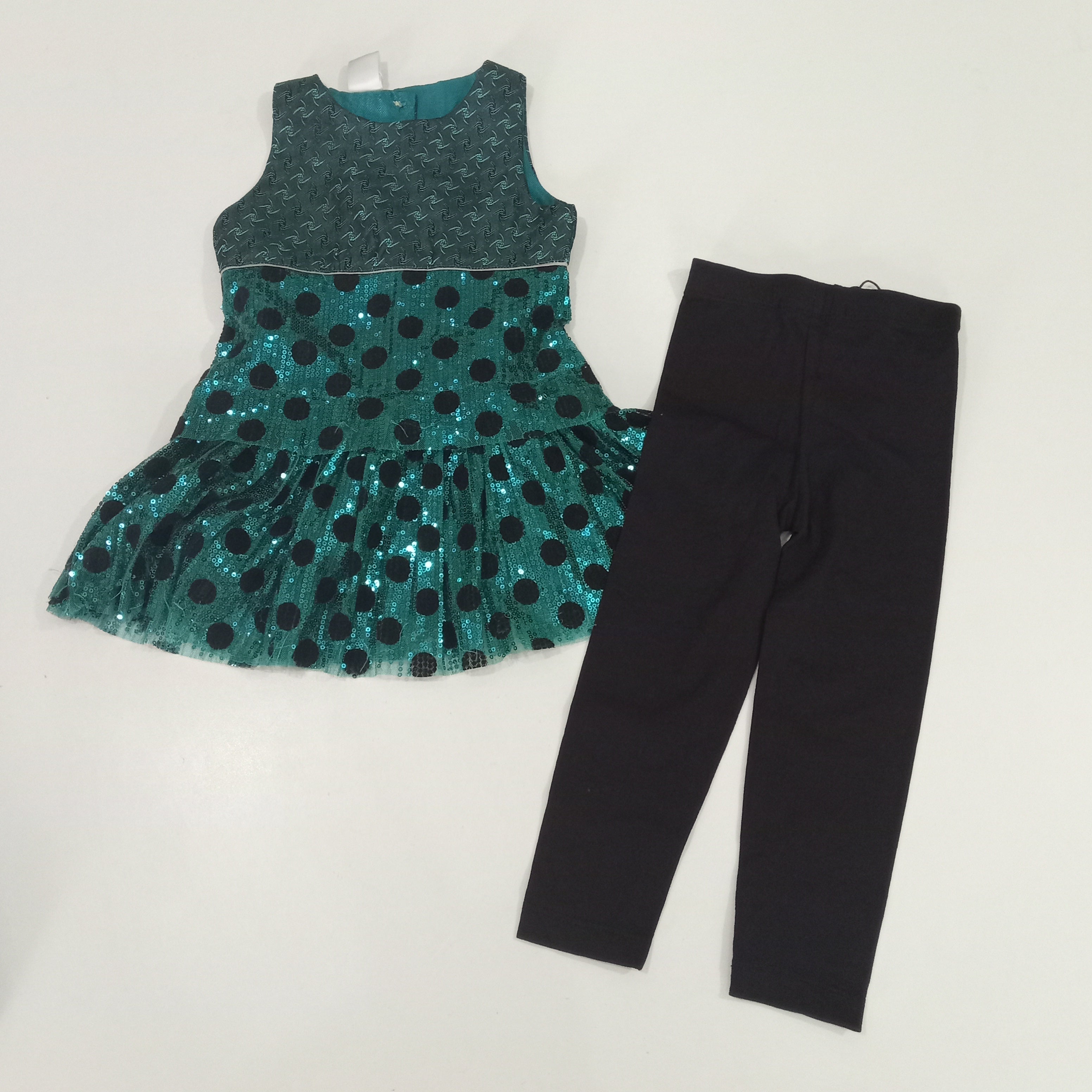 Girls Frock with Tights