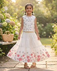 Sapphire girls lengha