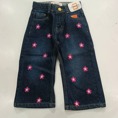 Girls embroidered pants