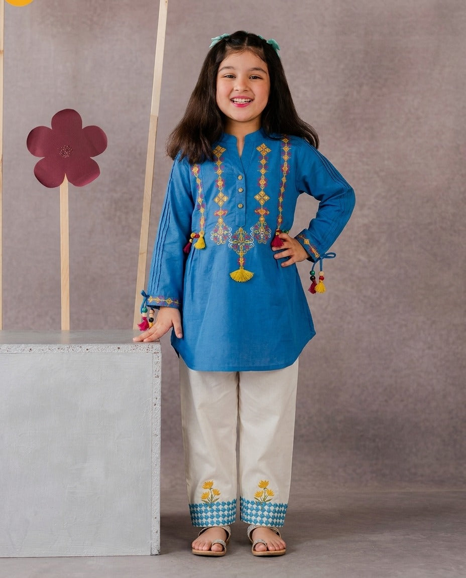 Girls Kurti with Trouser