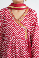 Lily - Chunri Ghrara Dress