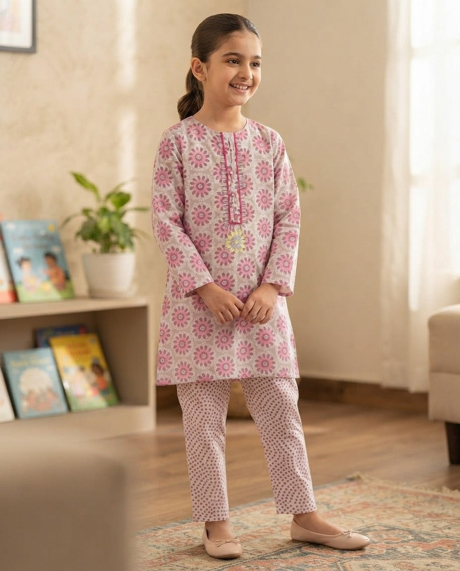 Daisy - 2pc Girls Dress (price)