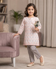 Alkaram Kids - Girls Kurti with Trouser