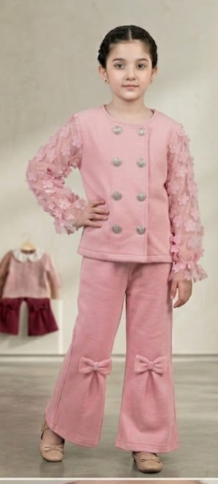 girls fleece  pair