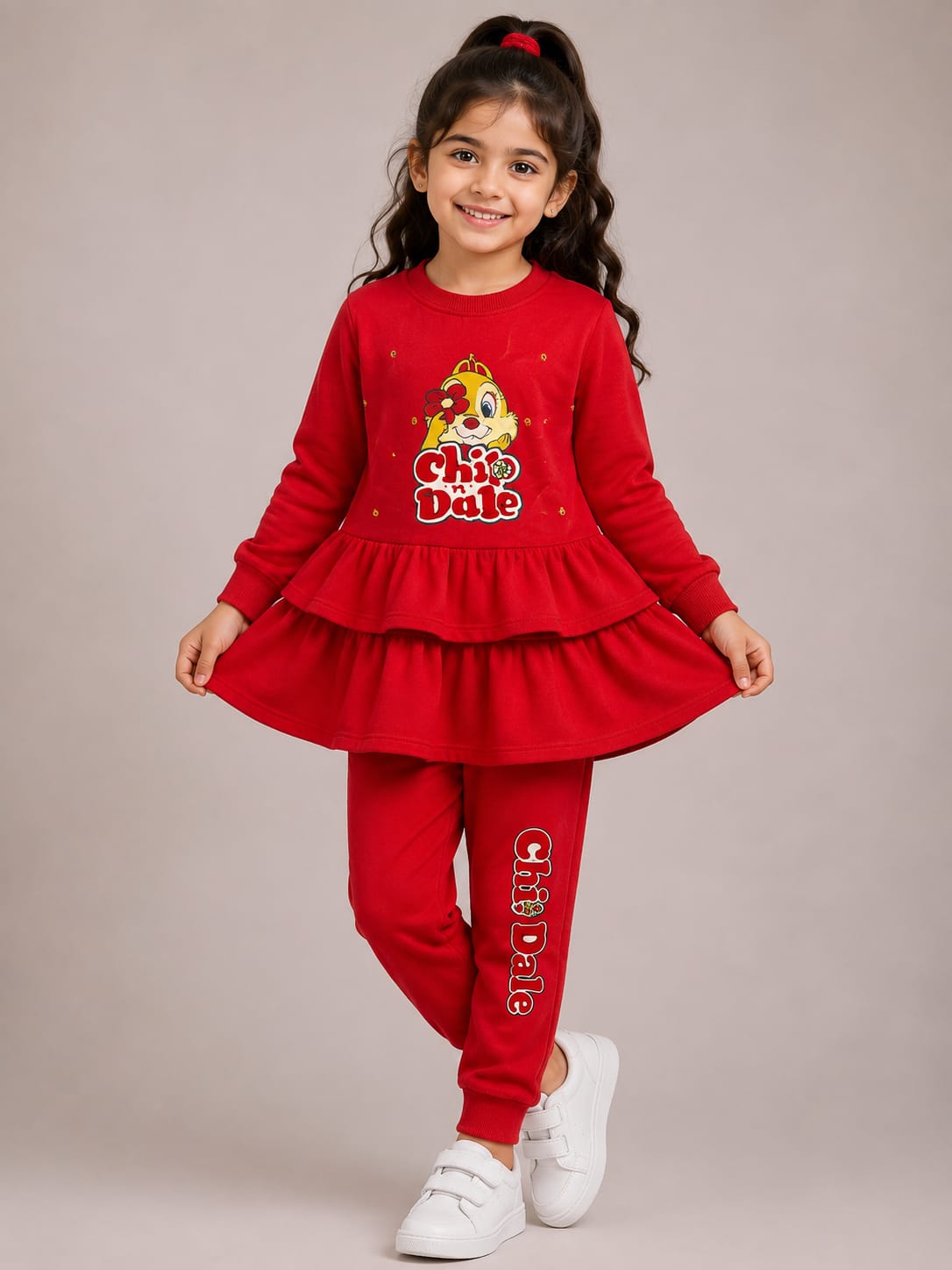 Girls fleece pair