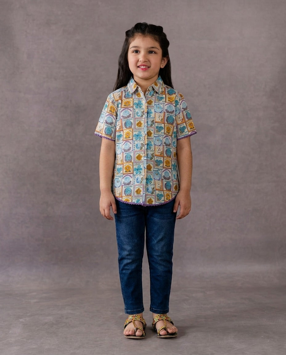 Girls Shirt with jeans