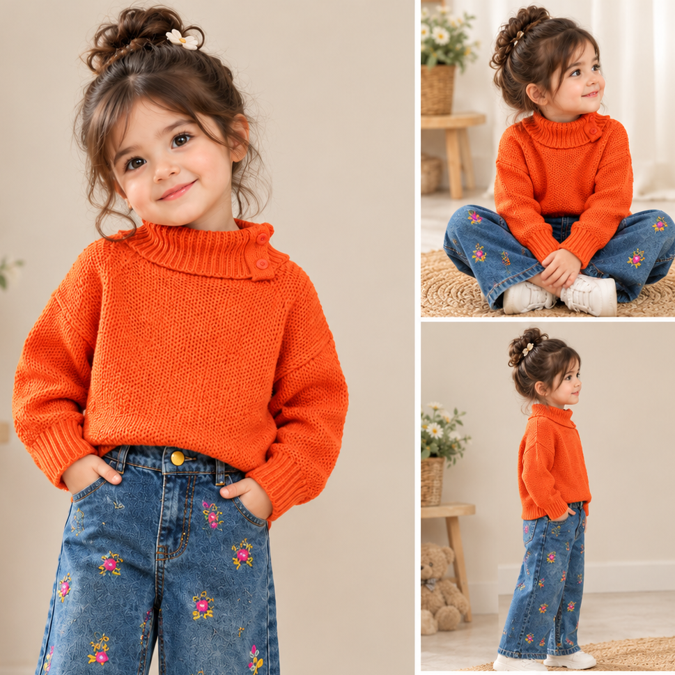 One girls sweater