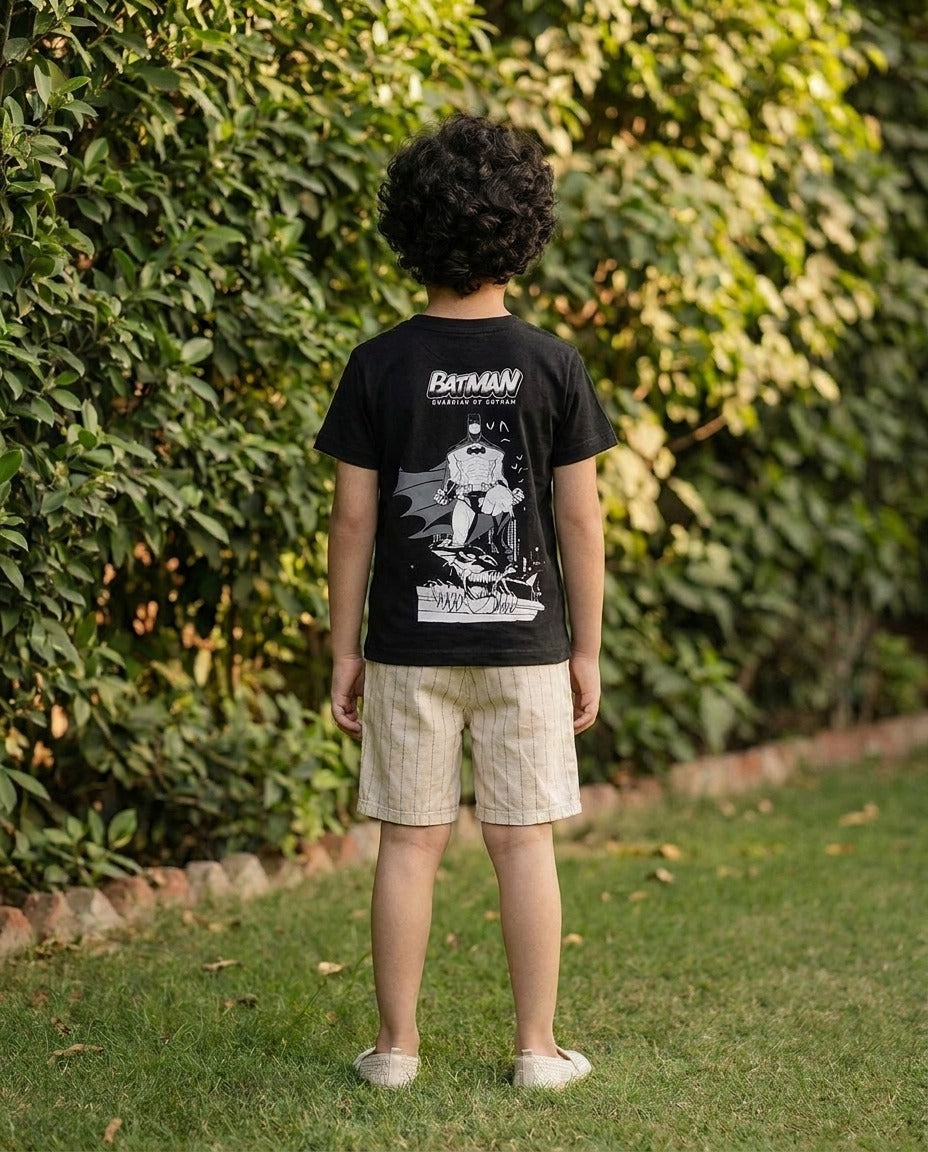 Breakout Boys - Batman Shirt with Shorts