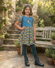 Chuchu Choice - Girls Net frock