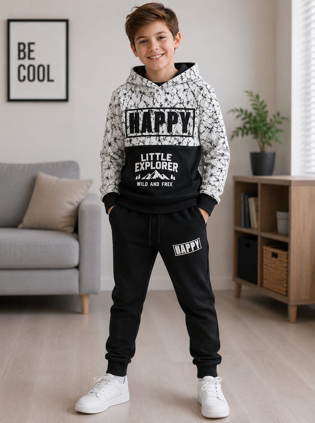 Zara boys pair hood