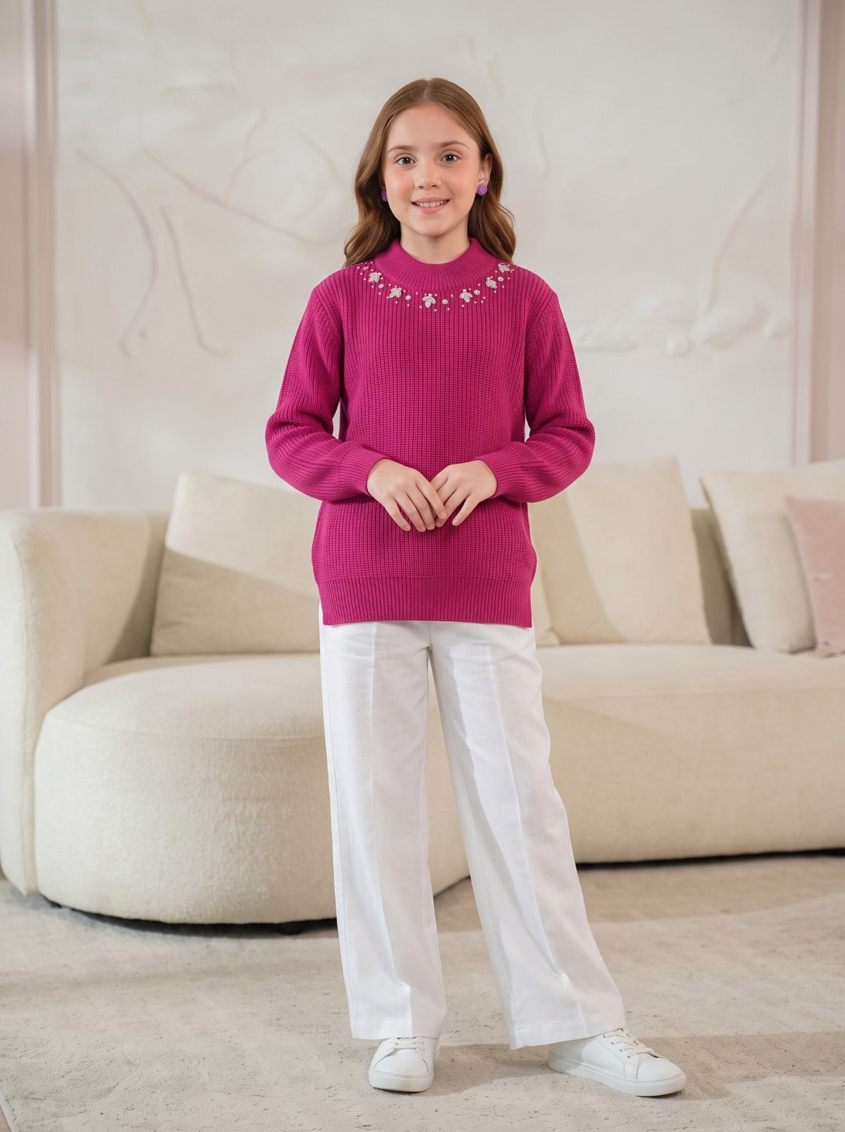 Minnie minors girls sweater