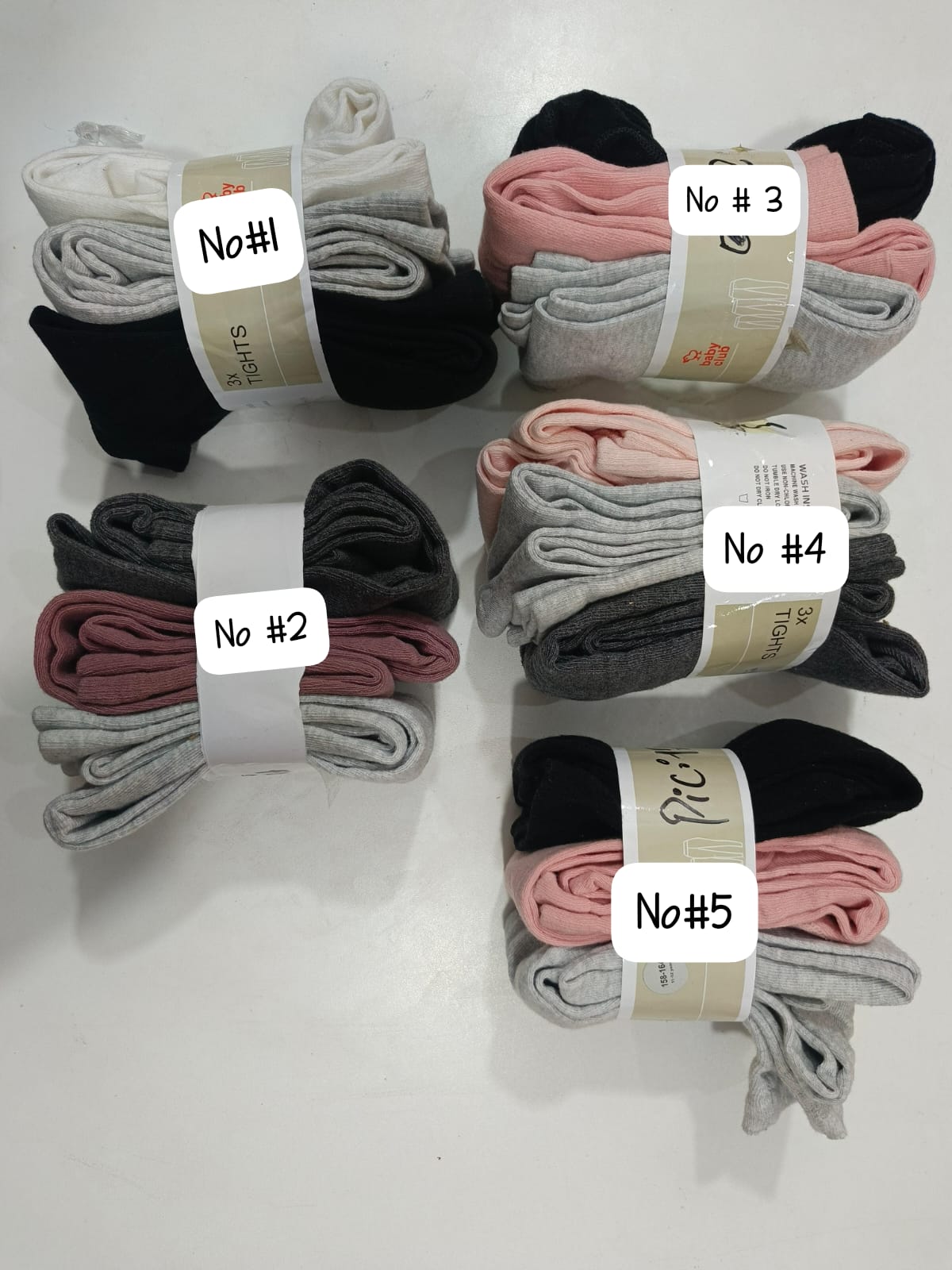 11-12 Yrs leggings (Pack of 3)