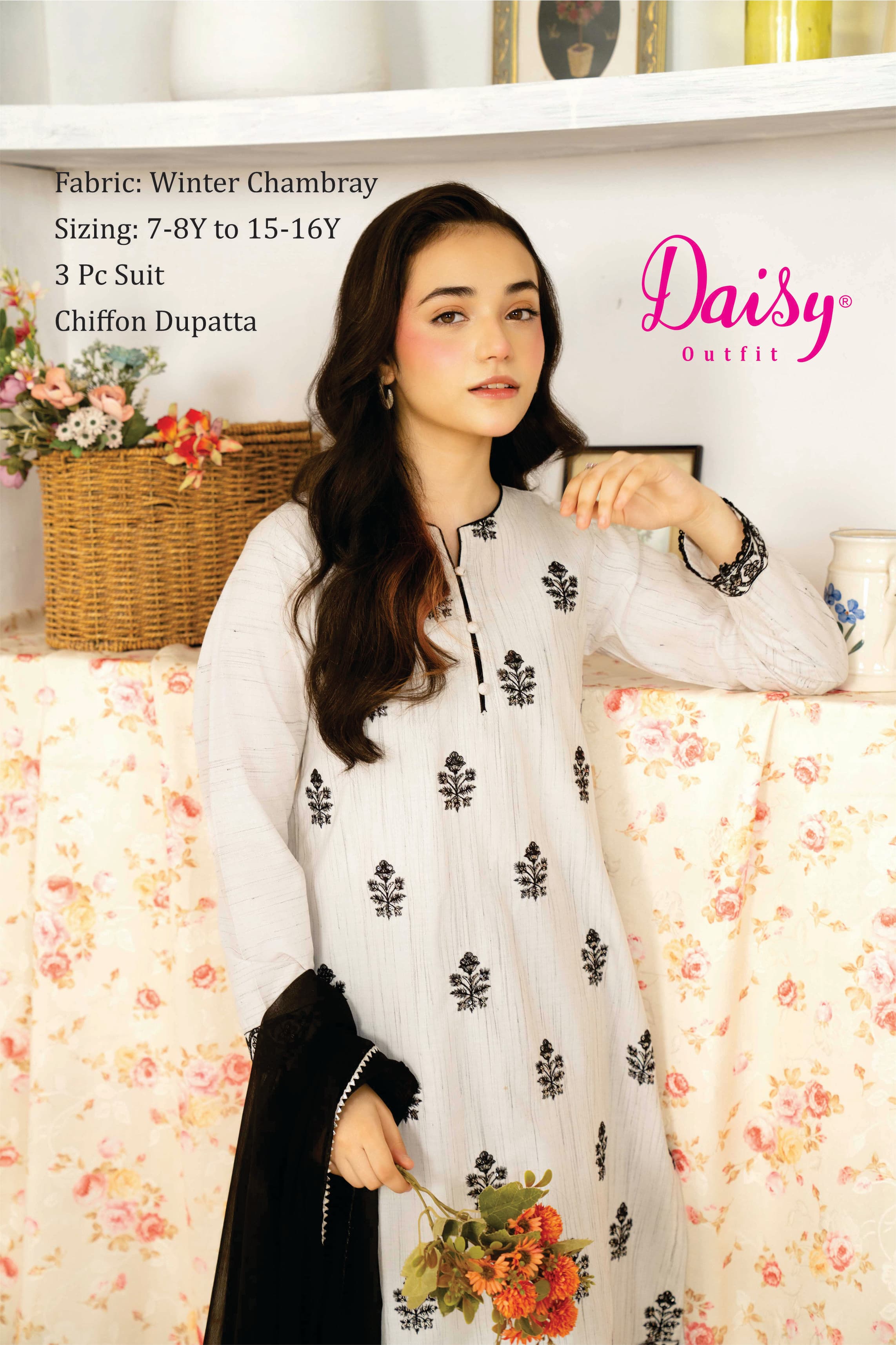 Daisy girls dress