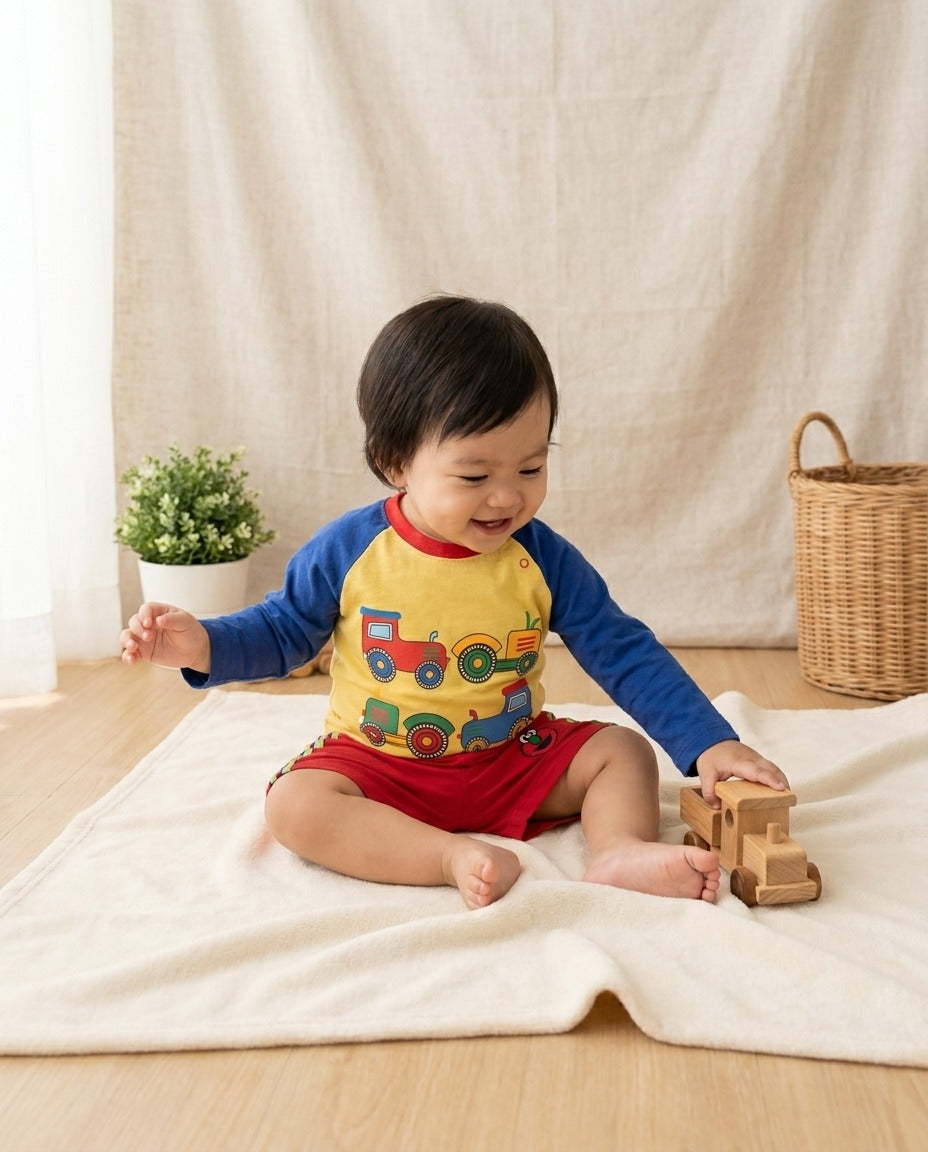 Baby Boy Pair (Shirt with Shorts)