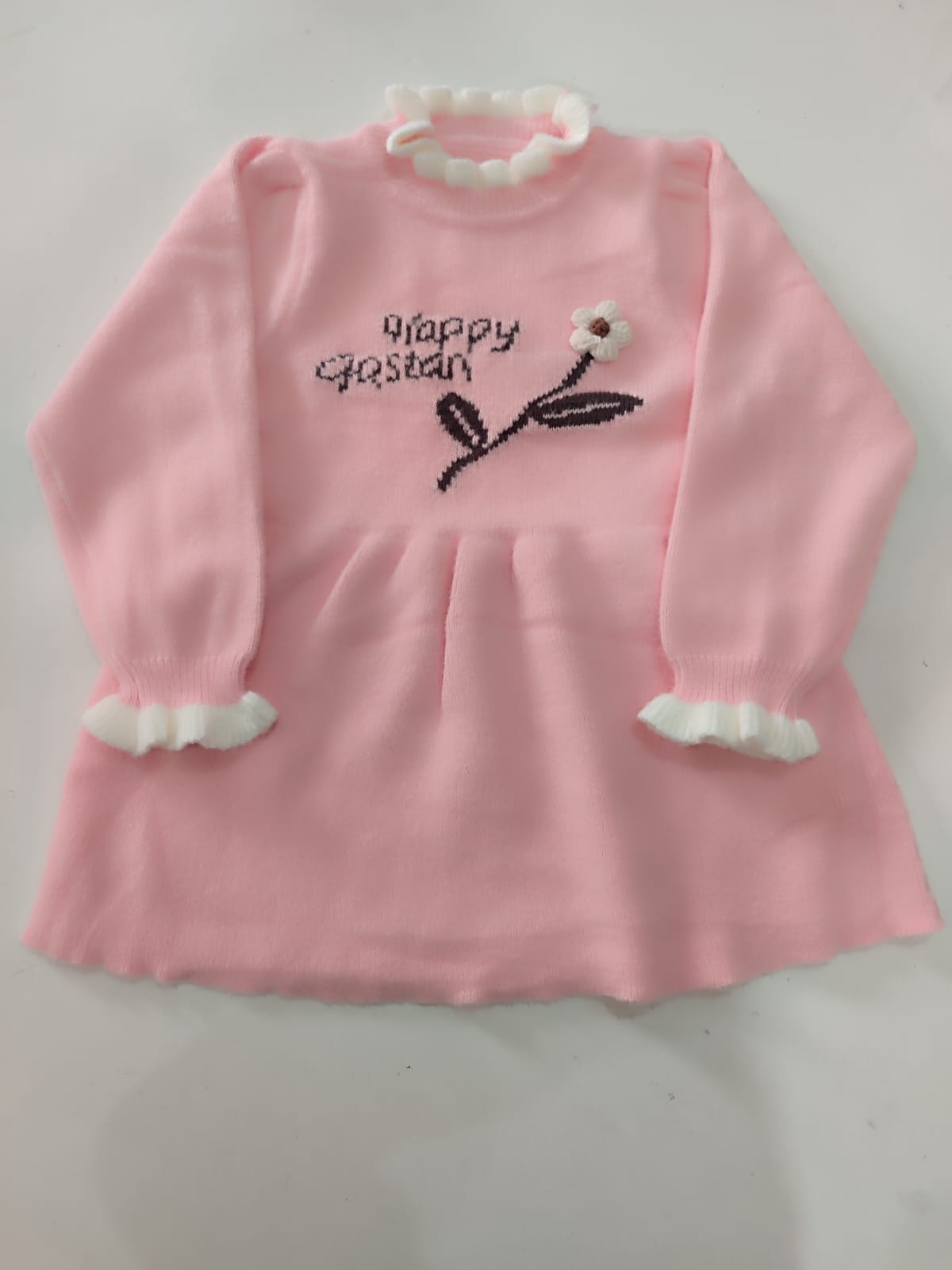 Girls woolen frock