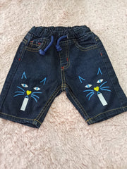 18-24M girls denim short